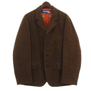 テーラードジャケット ブレザー ペイズリー柄 茶系 ブラウン WK-J019 AD2003 マルチカラー M