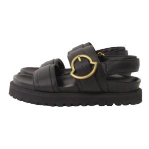 MONCLER BELL BUCKLE ストラップサンダル ブラック 35