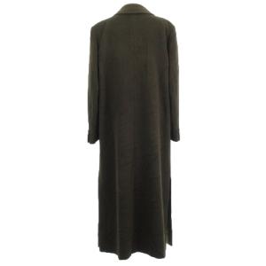 Max Mara ロングコート ウール アンゴラ カーキ 緑 グリーン オリーブ 38