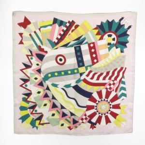 HERMES カレ 90 シュヴァル ドゥ フェット Cheval de Fete スカーフ 大判