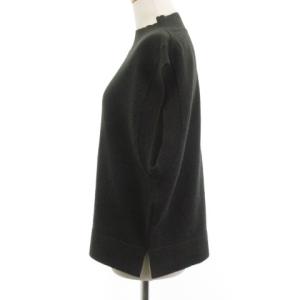 MARGARET HOWELL 美品 22AW ニットベスト セーター カシミヤ混 緑系 グリーン カーキ オリーブ 2 M