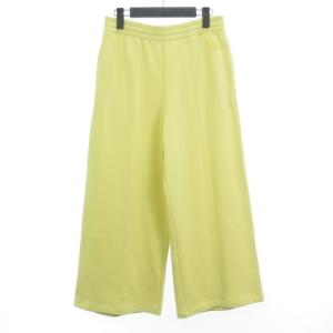 美品 スウェットパンツ イージーパンツ ワイド ゴムウエスト ? イエロー S