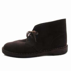 Clarks デザートブーツ 靴 スエード 茶 ブラウン 3825 26.5cm相当