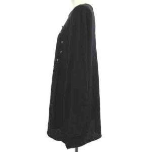 JURGEN LEHL ババグーリ babaghuri ニットソー 長袖 カットオフ ブラック 黒 M