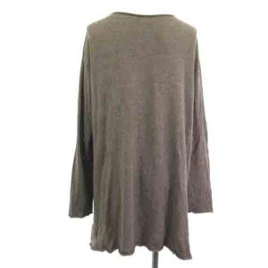 JURGEN LEHL ババグーリ babaghuri ニットソー 長袖 カットオフ グレー M