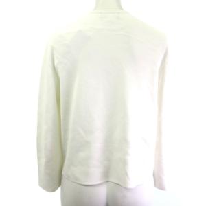 BLUE LABEL CRESTBRIDGE タグ付き 55N13-391-02 20SS ハイゲージコットンジップカーディガン カーデ 長袖 白 ホワイト 38