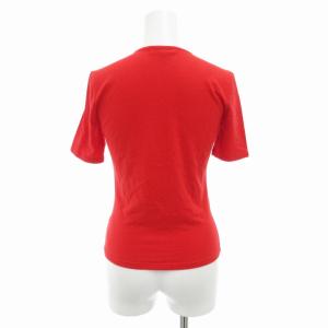 CELINE Tシャツ カットソー 半袖 40 M 赤 レッド
