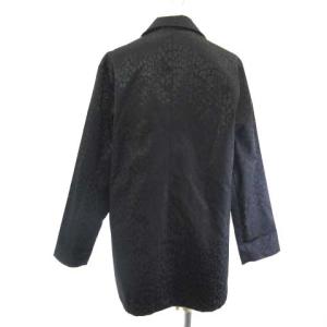 FENDI jeans ジャケット レオパード ヒョウ柄 ブラック 黒 AA