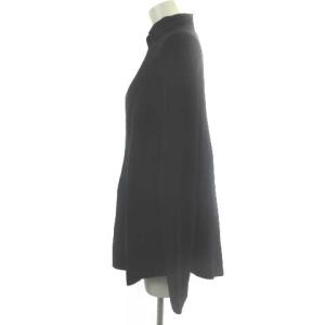 Theory 20AW ニット セーター ウール カシミヤ 襟付き カラー 長袖 ブラック 黒 S