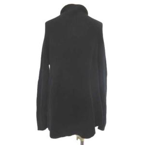 Theory 20AW ニット セーター ウール カシミヤ 襟付き カラー 長袖 ブラック 黒 S
