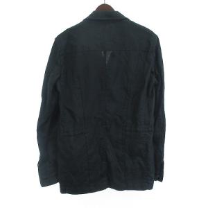 Calvin Klein CK タグ付き リネン シャツジャケット ブルゾン 長袖 黒 ブラック M