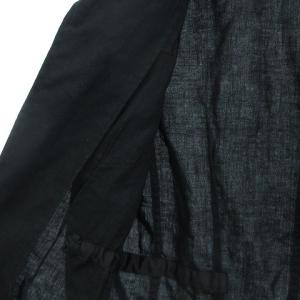 Calvin Klein CK タグ付き リネン シャツジャケット ブルゾン 長袖 黒 ブラック M