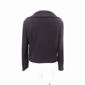 SYBILLA ジャケット ブレザー ショート丈 1B L 紫 パープル