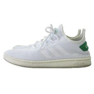 adidas F36417 コートアダプト COURTADAPT2.0 U スニーカー シューズ メッシュ 白 ホワイト グリーン 27.5cm