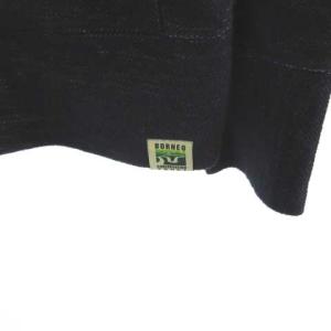 HUNTING WORLD パーカー フーディー ジップアップ バックロゴ インディゴ S