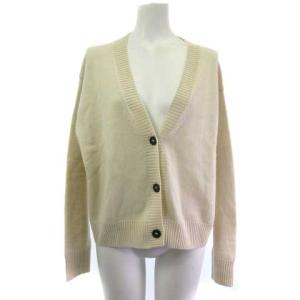 23AW カーディガン 長袖 ウール コットン 2 ベージュ 578-3264005
