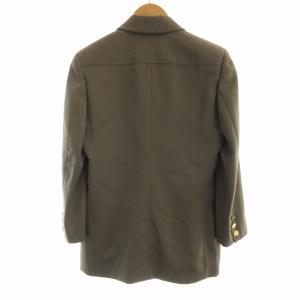 GUCCI テーラードジャケット 80s 総裏地 ノーベント 40 L カーキ