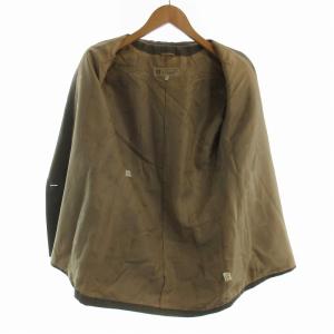 GUCCI テーラードジャケット 80s 総裏地 ノーベント 40 L カーキ