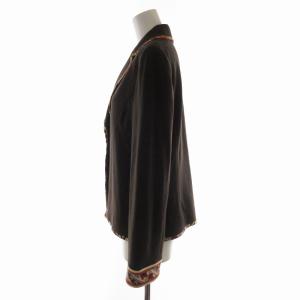 LEONARD FASHION ファッション ジャケット シングル 総裏地 11AR M ブラウン