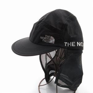 THE NORTH FACE タグ付き RUN SHIELD CAP ランシールドキャップ 黒 ブラック  白 ホワイト NN02377