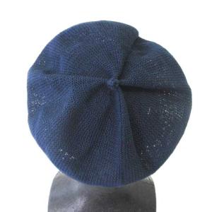Y's ヨウジヤマモト ベレー帽 帽子 コットン ネイビー 紺 YZ-H01-096
