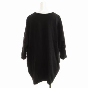 Y's Tシャツ カットソー ビッグシルエット オーバーサイズ 2 M 黒 ブラック