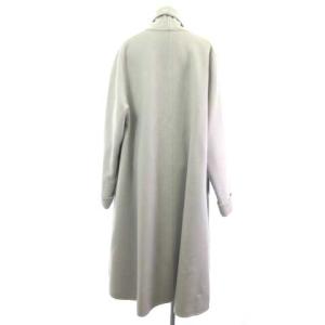 HERNO カシミヤ100 ロングコート グレー 42