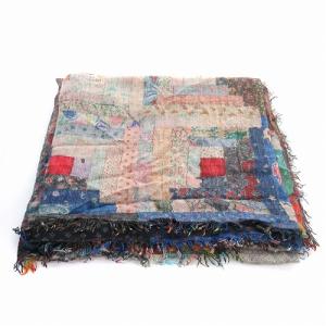 Faliero Sarti ストール スカーフ マフラー 大判 総柄 マルチカラー