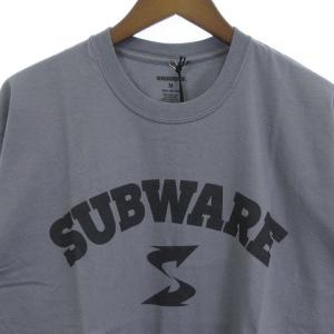 NEIGHBORHOOD サブウェア SUBWARE タグ付き Tシャツ カットソー 半袖 グレー M