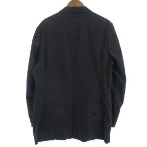 【バーバリーロンドン】テーラードジャケット ベロア　42　XL ノバチェック　黒 BURBERRY LONDON テーラードジャケット ノバチェック ブラック