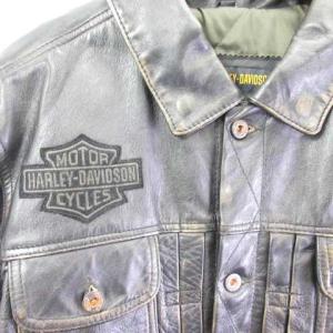 HARLEY DAVIDSON 98036-19VM ディガー スリムフィット レザージャケット ブラック L