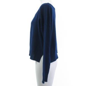 PRADA カシミヤ ニット ネイビー 38