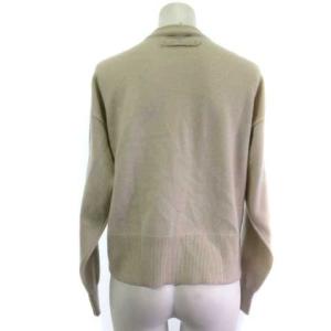 23区 KRWSCW0450 24AW ピュアカシミヤ ニットカーディガン 長袖 ベージュ 32