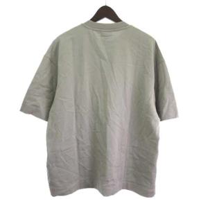 EMPORIO ARMANI タグ付き 24SS Tシャツ カットソー 半袖 3D1T95 1JWZZ オーバーサイズ Tシャツ ヘビージャージー ロゴ