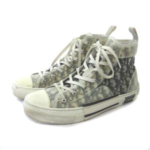 Dior 15379-240928-0230 オブリーク ハイカット スニーカー シューズ ラバーパネル 43