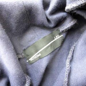 LAD MUSICIAN 2221-707 High Neck Super Big T-Shirt カットソー 長袖 紫 パープル F