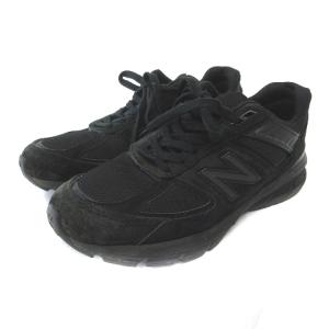 New Balance M990BB5 990V5 オールブラック スニーカー 26cm