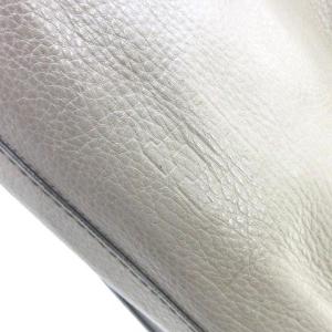 HIROFU トートバッグ ショルダー  2WAY エンボス ベージュ