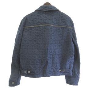 コットン ジャガード ジャケット ネイビー 46（2025/02/02買取  