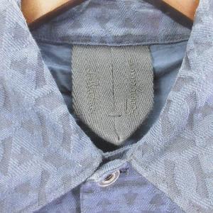 コットン ジャガード ジャケット ネイビー 46（2025/02/02買取  