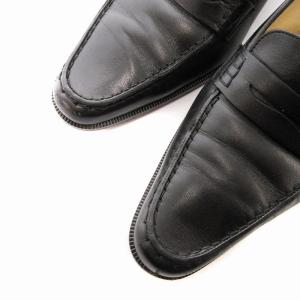 REGAL パンプス ローファー アーモンドトゥ スムースレザー 23.5cm 黒 ブラック