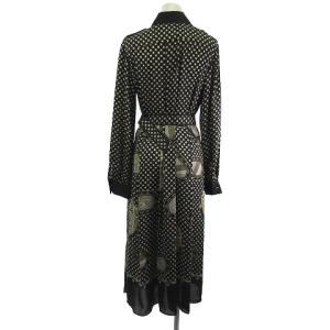 Grace Class 24AW プリントミリタリードレス 0224331076 ブラック 黒 36