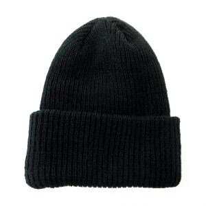 Mountain Research タグ付き MTR3915 A.C.B. Black ニット帽  ビーニー 黒 ブラック F