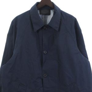 PRADA ステンカラーコート ネイビー XL