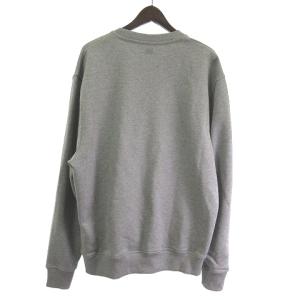 AMI Alexandre Mattiussi BFUSW001 スウェット トレーナー プルオーバー エンブロイダリー グレーXL