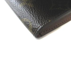 LOUIS VUITTON M62920 モノグラム アンヴェロップ・カルト ドゥ ヴィジット 名刺入れ カードケース 二つ折り ブラウン 茶
