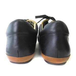 HERMES レザー スニーカー シューズ ブラック 41