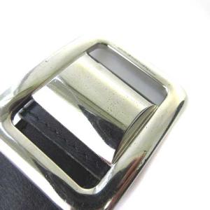 HERMES レザーベルト D刻 ネイビー