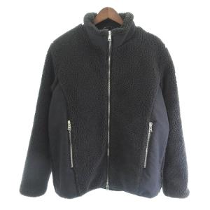 MTAT23A4907 NENSADO ネンサード スタンドカラー ボアブルゾン ブラック 01