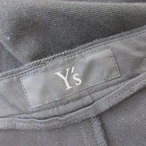 Y's ヨウジヤマモト 22AW マッキンサルエル パンツ コットン リネン ブラック 黒 2 YE-P14-007